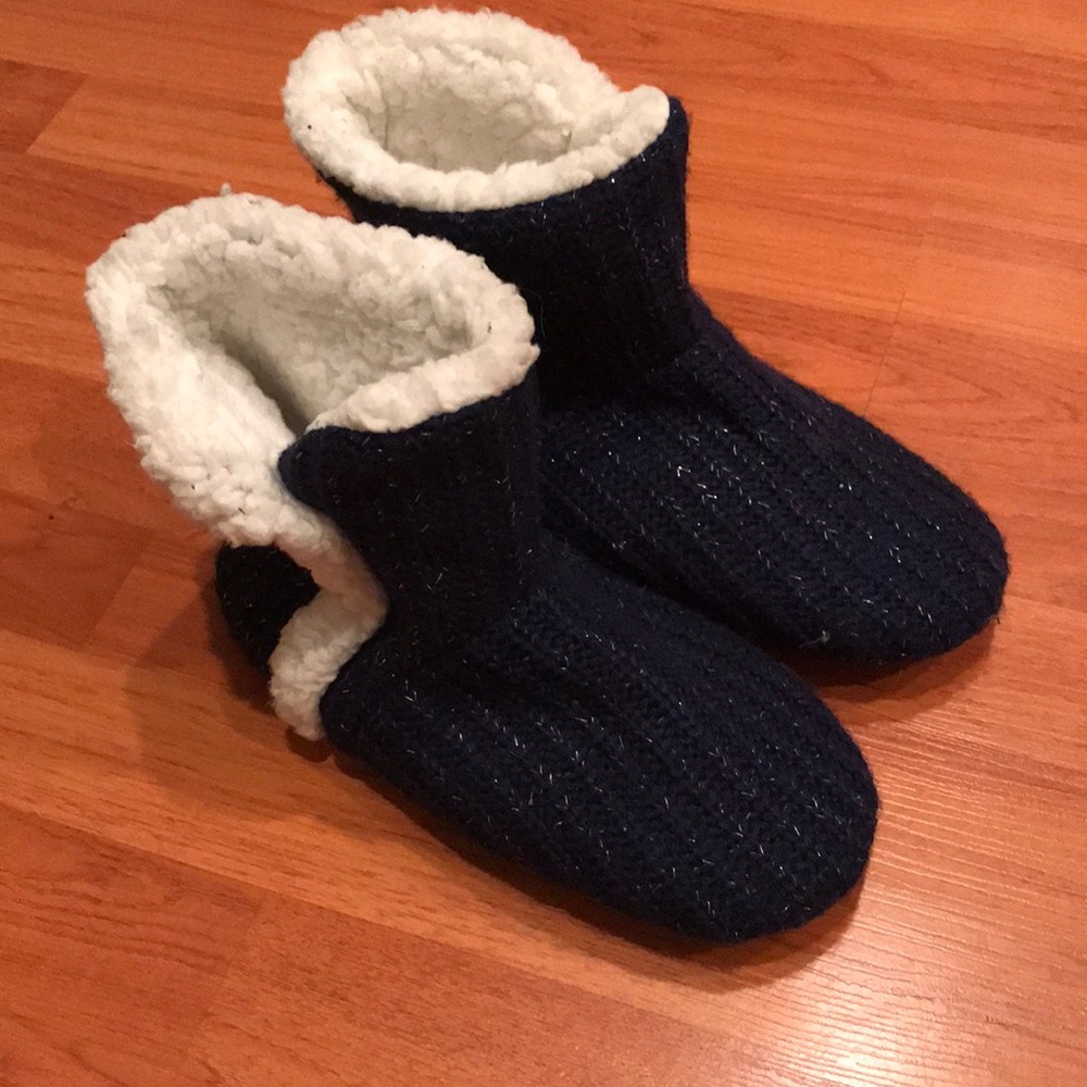 Warm cozy slippers